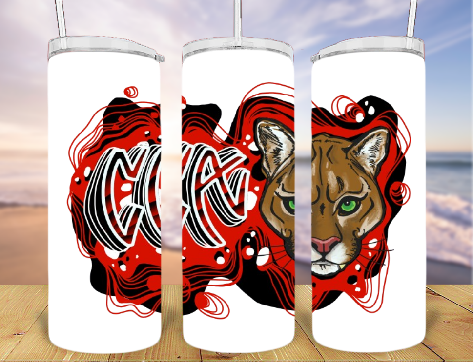 Graffiti 20oz Skinny Tumbler